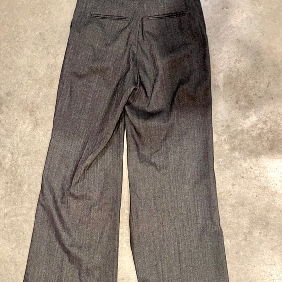 Alice + Olivia cotton wool twill trouser dark academia - Picture 5 of 8